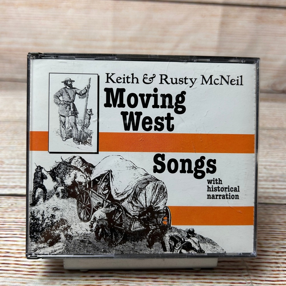 Keith & Rusty McNeil Moving West Songs 2-CD Set Folk Music 1989